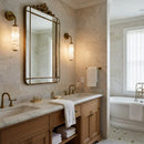 Orlena Stacked Alabaster Wall Sconce