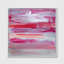 Lipstick on my Wall - Open Edition Canvas Print