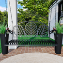 Live Casual Palm Springs Metal Porch Swing
