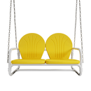 Live Casual Retro Metal Porch Swing