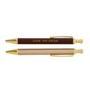 Livin' The Dream Pen Set | Set of 2 Giftable Pens in Box | Refillable