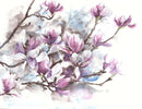 Fashionable Magnolia Wallpaper