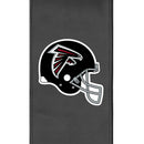 Silver Club Chair with Atlanta Falcons Helmet Logo