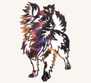Long-Haired Chihuahua Metal Art