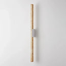 Long Strip Travertine Prometheus Wall Lamp