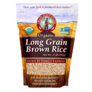 Organic Long Grain Brown Rice | 2 lb | Pack of 2 | Non-GMO | Grain Place Foods