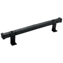 Long Offset 14 in. Black Door Pull Handle