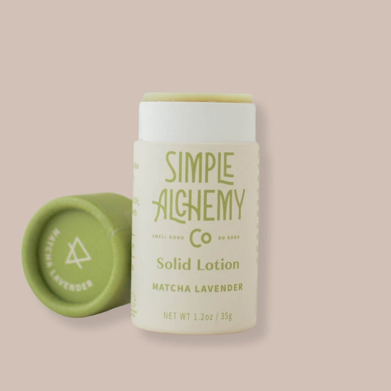 Solid Lotion | Matcha Lavender