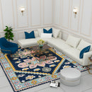 Premium Hand-Tufted Rug Made of 100% Wool  - Lotus Bloom - 9x12 Feet