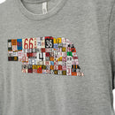 Nebraska License Plate Light Gray T-Shirt | Multiple Sizes