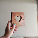 Wooden Heart Tiles