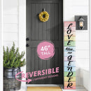 Love Has No Gender Porch Leaner Welcome Sign