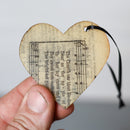 Song & Scripture Heart Ornaments ✨