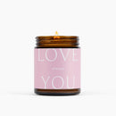 Love You Jar Candle