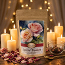 Lovers' Passion Herbal Aphrodisiac Tea – 3 oz | Romantic Herbal Tea for Date Night & Intimacy