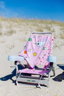 FishFlops® Gully Child Beach Chair in Daisy The Narwhal