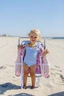 FishFlops® Gully Child Beach Chair in Violet The Seahorse
