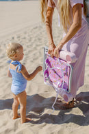 FishFlops® Gully Child Beach Chair in Violet The Seahorse
