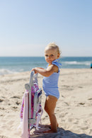 FishFlops® Gully Child Beach Chair in Violet The Seahorse