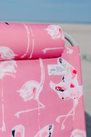 Evelyn Henson Dune High Beach Chair in Flamingo