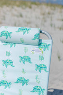 Evelyn Henson Dune High Beach Chair in Sea Turtle