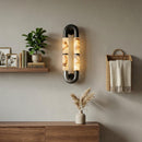 Luma Arc Dual Alabaster Wall Sconce