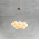 Lunar Alabaster Spherical Chandelier
