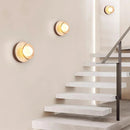 Lunar Eclipse Travertine Wall Lamp