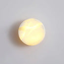 Disc Shaped Alabaster Wall Light