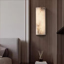 Alabaster Alvia Striped Wall Light
