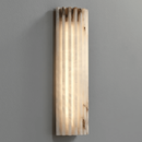 Alabaster Alvia Striped Wall Light