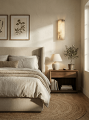 Alabaster Alvia Striped Wall Light
