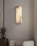 Alabaster Alvia Striped Wall Light