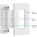 Lutron Caseta Wireless Pico Wall-Mounting Kit, White