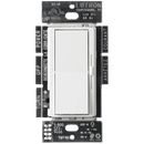 Lutron Diva C.L Dimmer Switch for Dimmable LED, Halogen and Incandescent Bulbs, Single-Pole or 3-Way, White