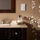 Lutron Diva C.L Dimmer Switch for Dimmable LED, Halogen and Incandescent Bulbs, Single-Pole or 3-Way, White