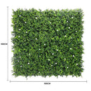 Sample Panel – White Flowering Boxwood Green Wall (Small Sample)