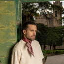 Verona - Silk Neckerchief - Tuscan Red
