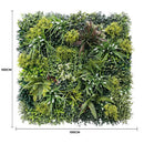 Sample Panel – Lush Spring Vertical Garden (Small Sample)