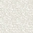 Gray Baroque Wallpaper - Modern Damask Design