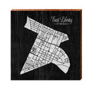 M-PAEAS1-SBK-C | Wall Art Print on Real Wood