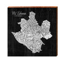 M-PAMOU1-SBK-C | Wall Art Print on Real Wood