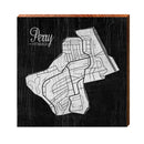 M-PAPER1-SBK-C | Wall Art Print on Real Wood