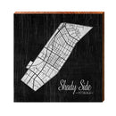 M-PASHA1-SBK-C | Wall Art Print on Real Wood
