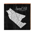 M-PASQU1-SBK-C | Wall Art Print on Real Wood