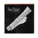 M-PASTR1-SBK-C | Wall Art Print on Real Wood