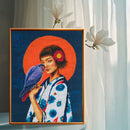 A bird in gentle hands - freedom in the heart M1072 Counted Cross Stitch Kit