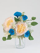 Lunar Eclipse | Paper Peony and Morning Glory Bouquet