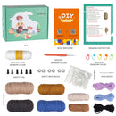 Golden Retriever Amigurumi DIY Crochet Kit Wizardi F07N8-M151