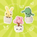 Amigurumi DIY Crochet Kit Wizardi F07N8-M253